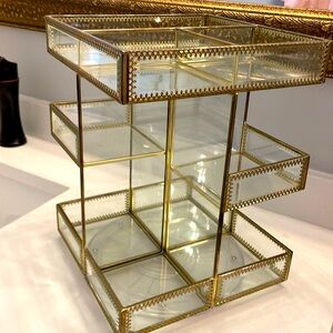 360 rotating vanity organizer